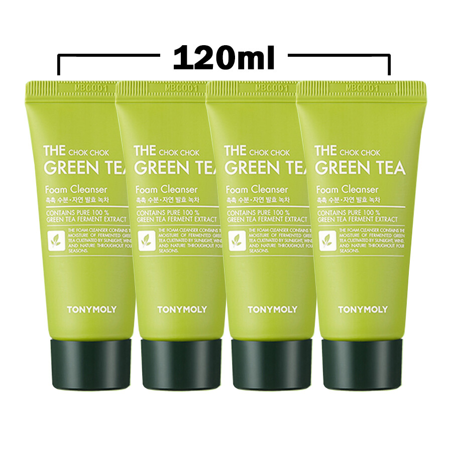 tony moly green tea foam cleanser